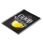 Coffee Lover Coffee Good Morning Notitieboek (Linkerzijde)