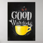Coffee Lover Coffee Good Morning Poster (Voorkant)