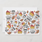 Coffee Lover Coffee Shop of Café Wenskaart Kaart (Voorkant)