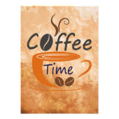 Coffee Lover Coffee Tijd Foto Afdruk (Voorkant)