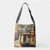 Coffee Lover Crossbody Tas All-Over Print Stijl (Voorkant)
