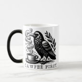 Coffee Lover Cup, Coffee Humor Mok, Coffee Jokes Magische Mok (Links)