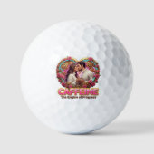 Coffee Lover Daily Ritual Sticker Golfballen (Voorkant)