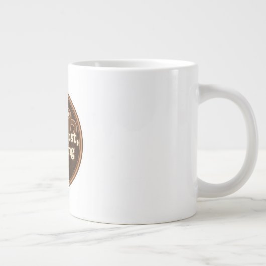 Coffee Lover Daily Ritual Sticker Grote Koffiekop (Rechts)