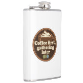 Coffee Lover Daily Ritual Sticker Heupfles (Rechts)