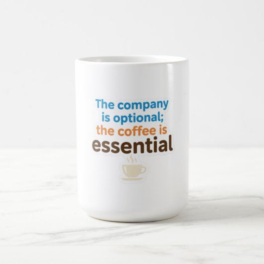 Coffee Lover Daily Ritual Sticker Koffiemok (Center)