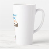 Coffee Lover Daily Ritual Sticker Latte Mok (Rechts)