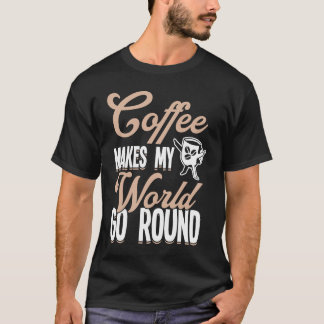 Coffee Lover Espresso Barista Cappuccino Latte Art T-shirt