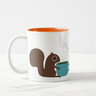 Coffee Lover   Fun Wildlife Tweekleurige Koffiemok
