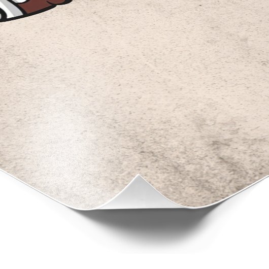 Coffee Lover Funny Coffee Cup Foto Afdruk (Hoek)