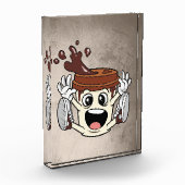 Coffee Lover Funny Coffee Cup Fotoblokken (Links)