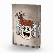 Coffee Lover Funny Coffee Cup Fotoblokken (Rechts)