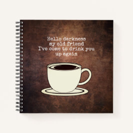 Coffee Lover Funny Quote Notitieboek
