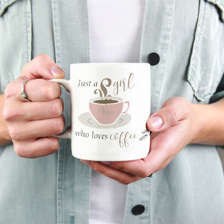 Coffee Lover gepersonaliseerd script voor haar Koffiemok