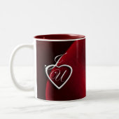 Coffee Lover - Gepersonaliseerd Tweekleurige Koffiemok (Links)