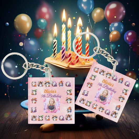 Coffee Lover Ghost Acryl Sleutelhanger Verjaardags