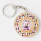 Coffee Lover Ghost Acryl Sleutelhanger voor Kids P (Voorkant)