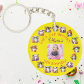 Coffee Lover Ghost Acryl Sleutelhanger voor Kids P