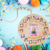 Coffee Lover Ghost Acryl Sleutelhanger voor Kids P