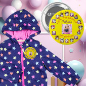 Coffee Lover Ghost Party Button voor de verjaardag