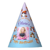 Coffee Lover Ghost Party Pet voor Kids Party Feesthoedjes (Voorkant)