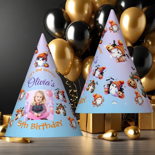 Coffee Lover Ghost Party Pet voor Kids Party Feesthoedjes