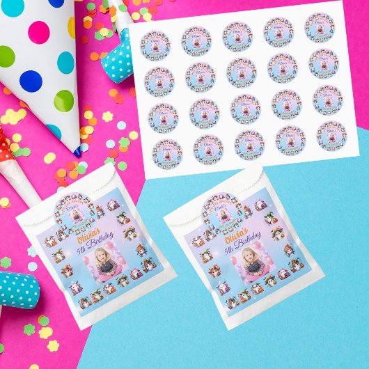 Coffee Lover Ghost Party Sticker voor de verjaarda