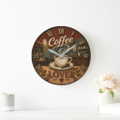 Coffee Lover Grote Klok (Huis)