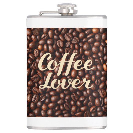 Coffee Lover Heupfles (Voorkant)