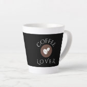 Coffee Lover, Home, Office & Gift Giving Latte Mok (Rechterhoek)