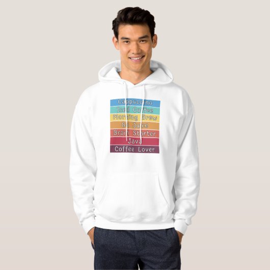 Coffee Lover Hoodie (Voorkant volledig)