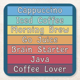 Coffee Lover Kartonnen Onderzetters