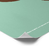 Coffee Lover | Kunst voor dieren Poster (Hoek)