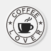Coffee Lover Magneet (Voorkant)