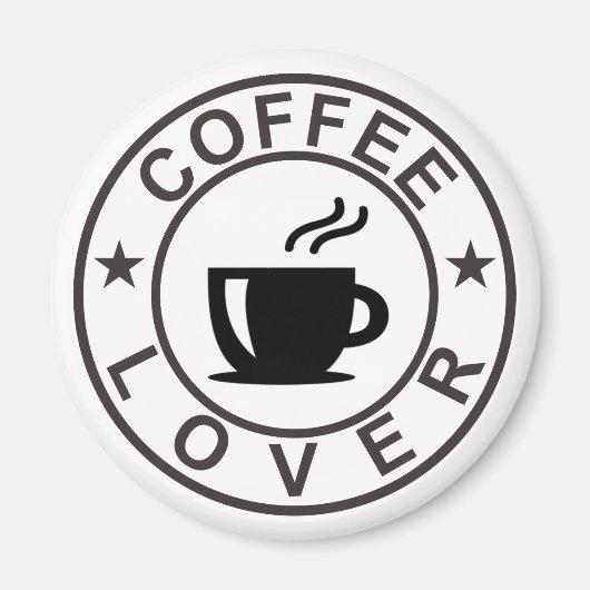 Coffee Lover Magneet (Voorkant)