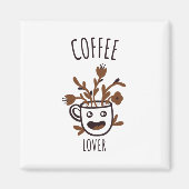 Coffee Lover Magneet (Voorkant)