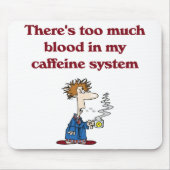 Coffee Lover Mousepad Muismat (Voorkant)