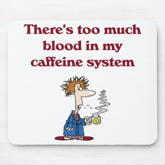 Coffee Lover Mousepad Muismat (Voorkant)