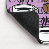 Coffee Lover Mousepad Muismat (Hoek)