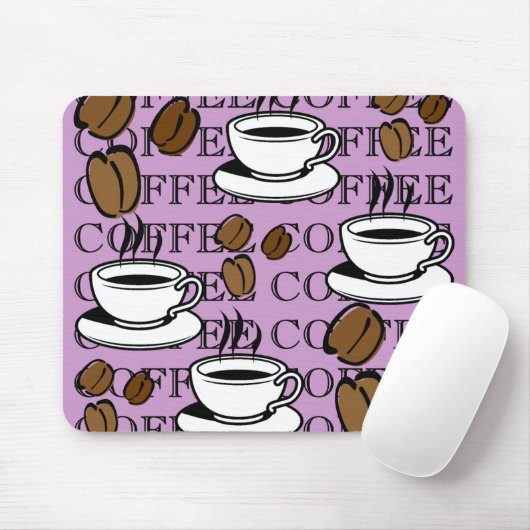 Coffee Lover Mousepad Muismat (Met muis)