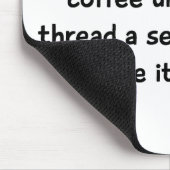 Coffee Lover Mousepad Muismat (Hoek)