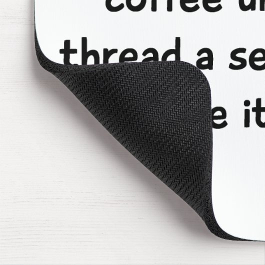 Coffee Lover Mousepad Muismat (Hoek)