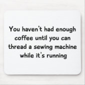 Coffee Lover Mousepad Muismat (Voorkant)