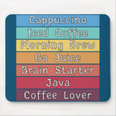 Coffee Lover Muismat (Voorkant)