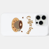 Coffee Lover Phone Case | Cute Coffee Design Case  (Achterkant (horizontaal))