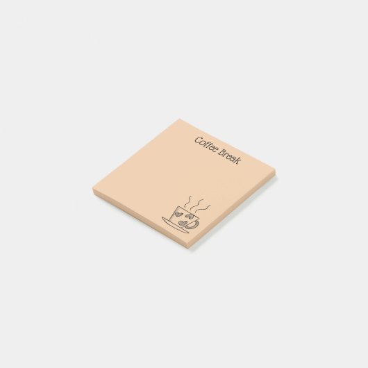 Coffee Lover Post-it® Notes (Schuin)