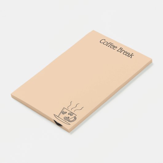 Coffee Lover Post-it® Notes (Schuin)