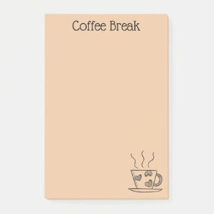 Coffee Lover Post-it® Notes