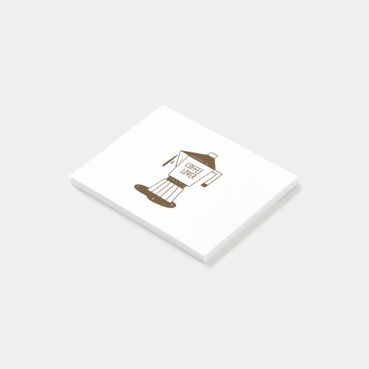 Coffee Lover Post-it® Notes (Schuin)