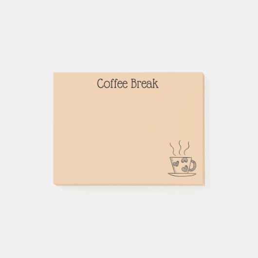 Coffee Lover Post-it® Notes (Voorkant)